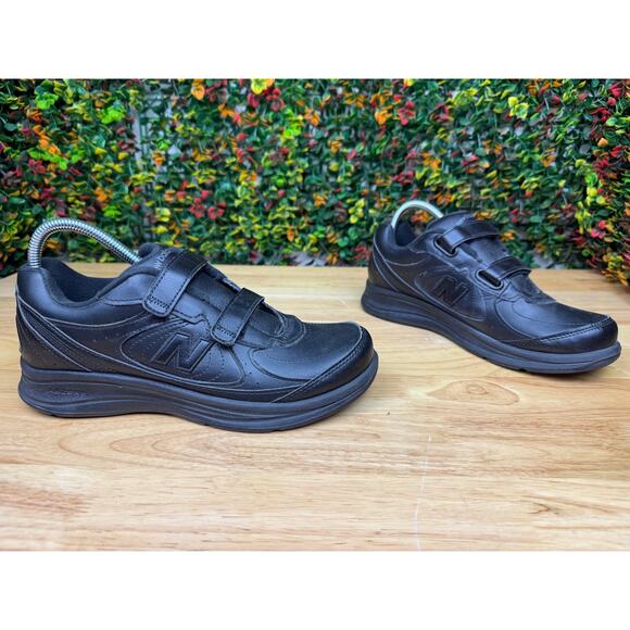 New Balance 577 DSL-2 Running Walking Shoes Hook and Loop Abzorb Black Mens 7.5 - Picture 4 of 11